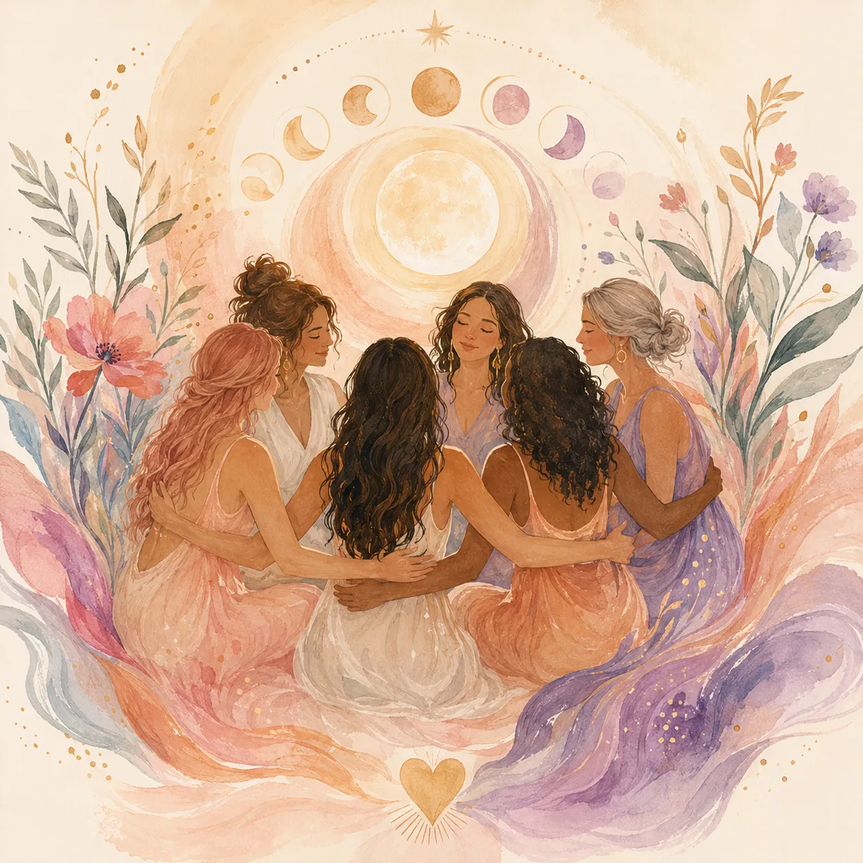 Encuentro de círculo de mujeres facilitado por Jessica Carmona